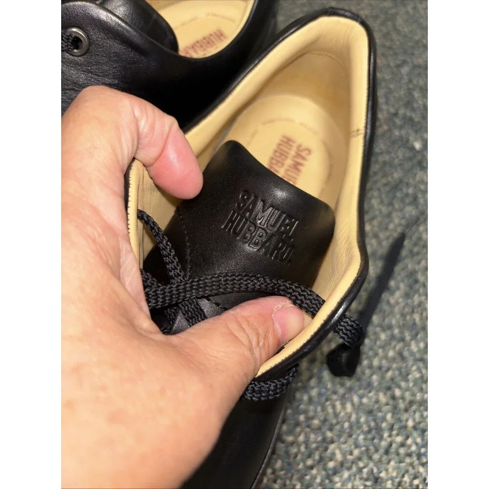 Samuel Hubbard DressFast Black Leather Oxford M1310-068 Men Vibram Soles